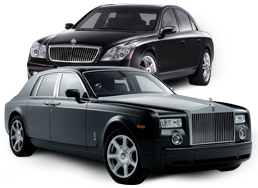 Luxury limousine in the United Kingdom